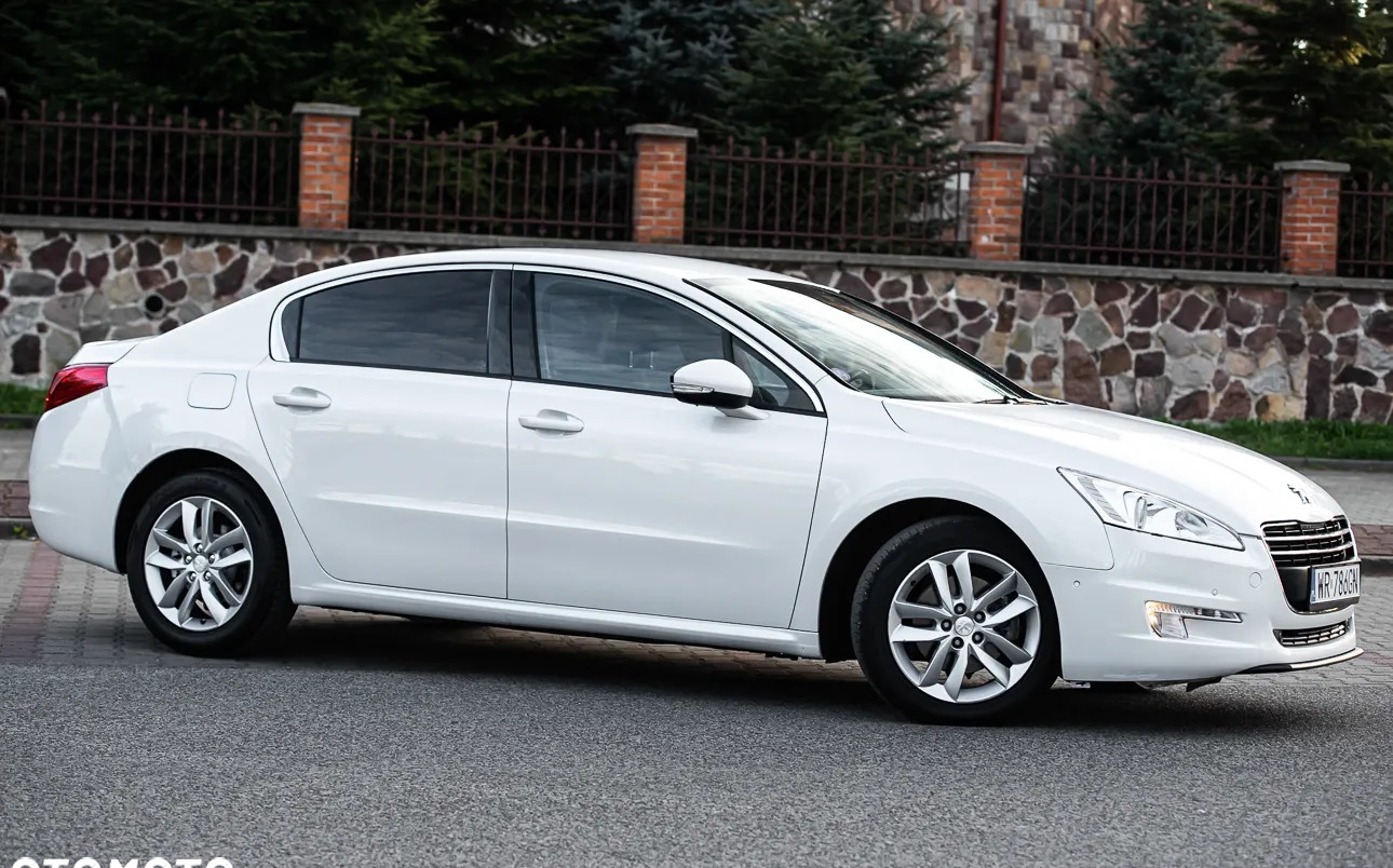 Peugeot 508 cena 26900 przebieg: 181000, rok produkcji 2011 z Jaraczewo małe 326